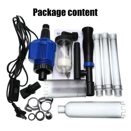 Aquarium Fish Tank Cleaner Water Exchanger Siphon Vacuum