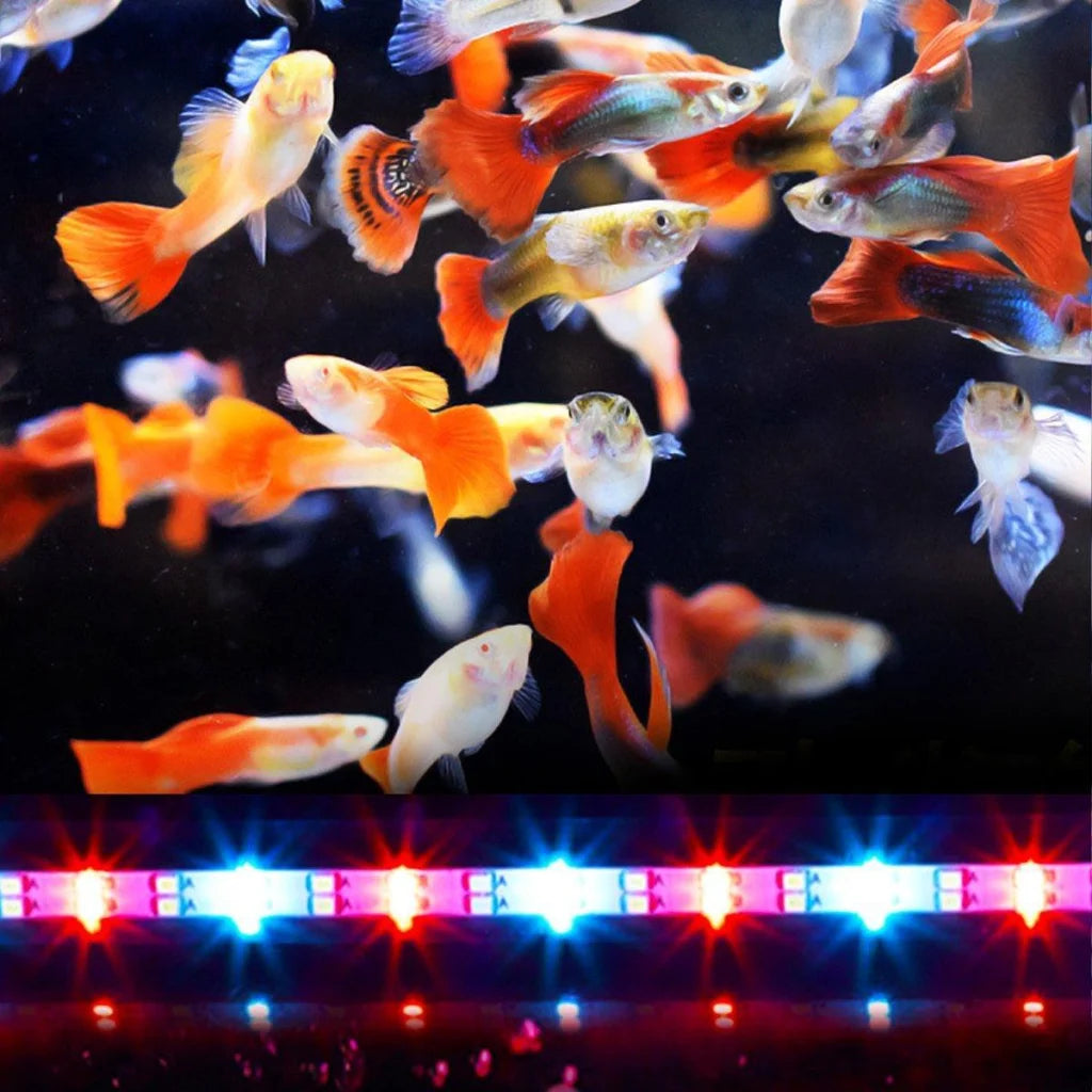 Aquarium Fish Tank Light LED Waterproof Full Spectrum Aqua