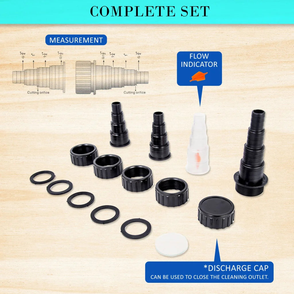 Aquarium Garden UV Light Pond Filter Set 10000L/H - Dynamic