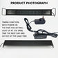 Aquarium LED lighting with storage context and item proportions