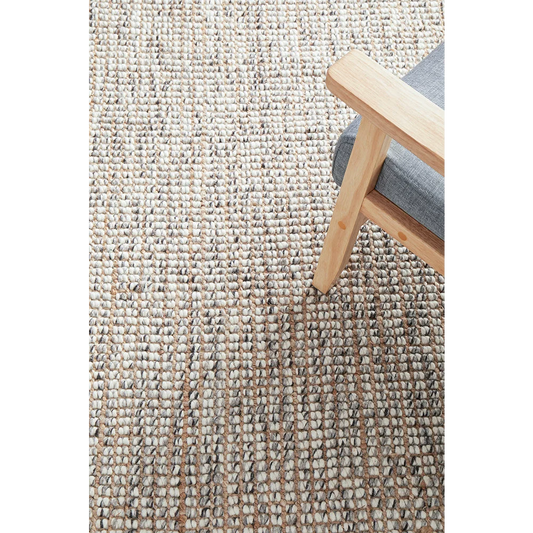 Arabella Grey Rug by Rug Culture - 225X155CM - Home &