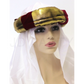 Arabian Desert Prince Hat Headpiece Costume Party Fancy