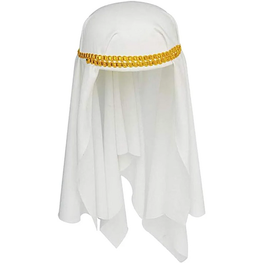 Arabian Keffiyeh Hat Sheik Costume Muslim Fancy Dress Party