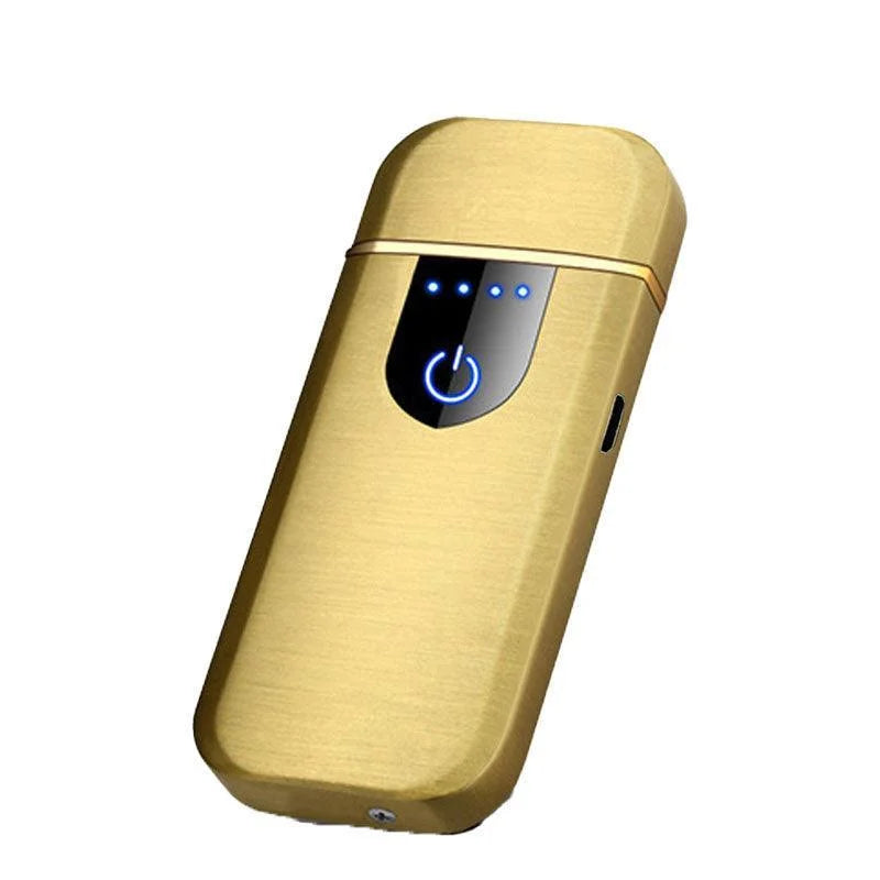 Arc Rechargeable Windproof Flameless Electronic Metal