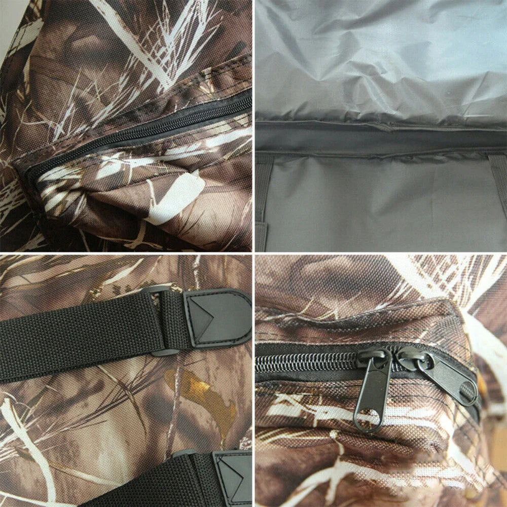 Archery Bow Bag 115cm Portable Compound with Arrow Holder Carry Case