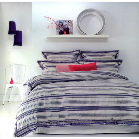 Ardor Calvin Quilt Cover Set - Queen - Home & Garden