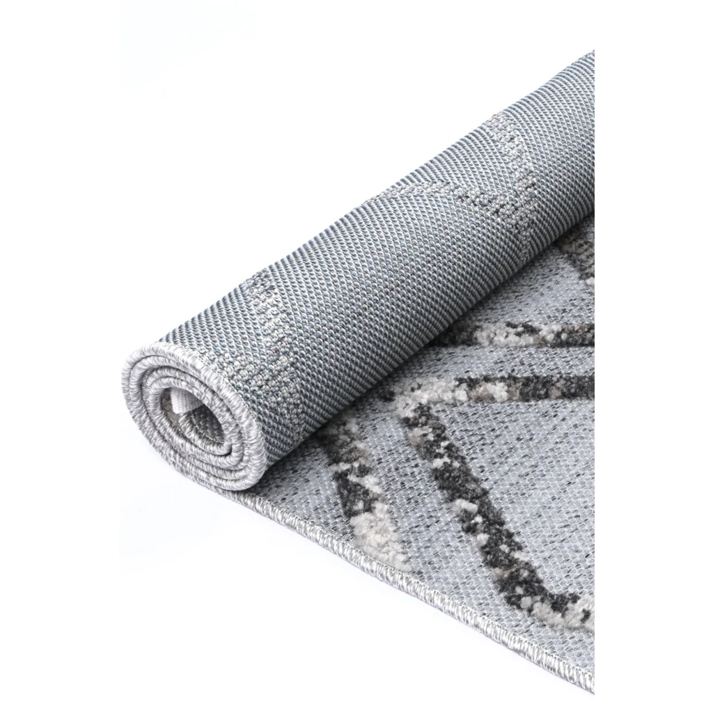 Ares 04 Grey/Anthracite Rug - 200x290 - Home & Garden
