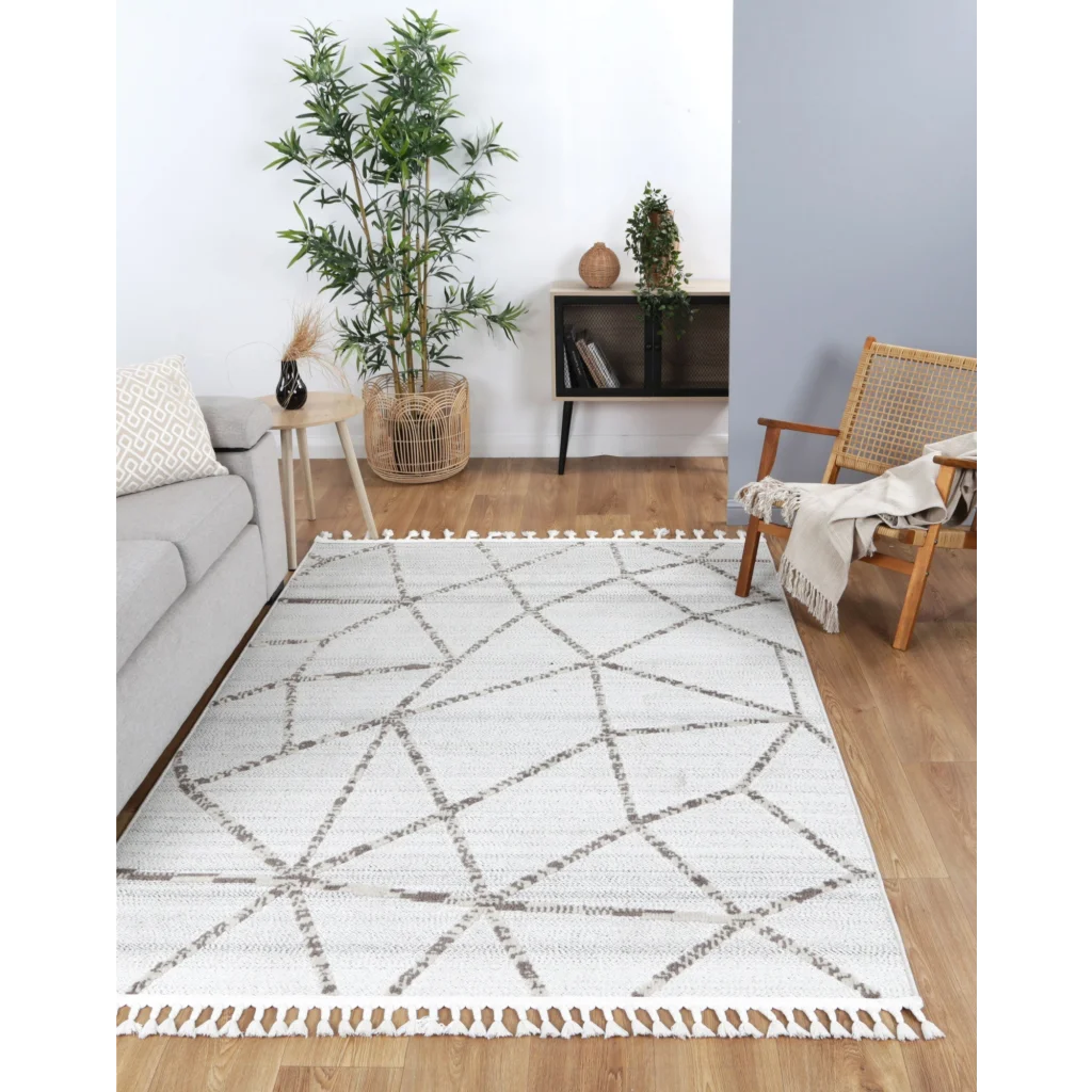 Ares 05 Cream/Beige Rug - 80x300 - Home & Garden