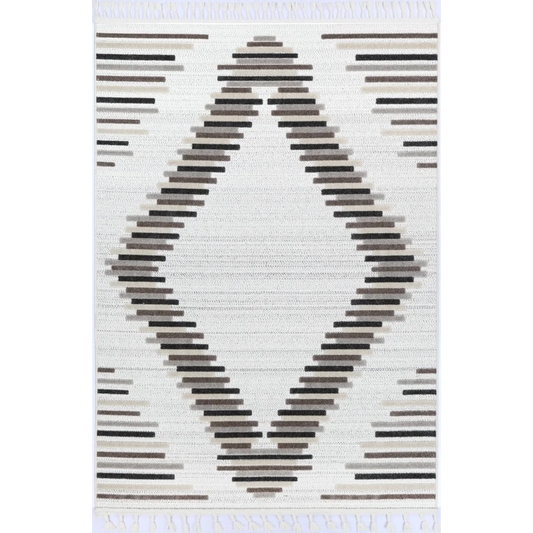 Ares 07 Cream/Beige Rug - 240x330 - Home & Garden