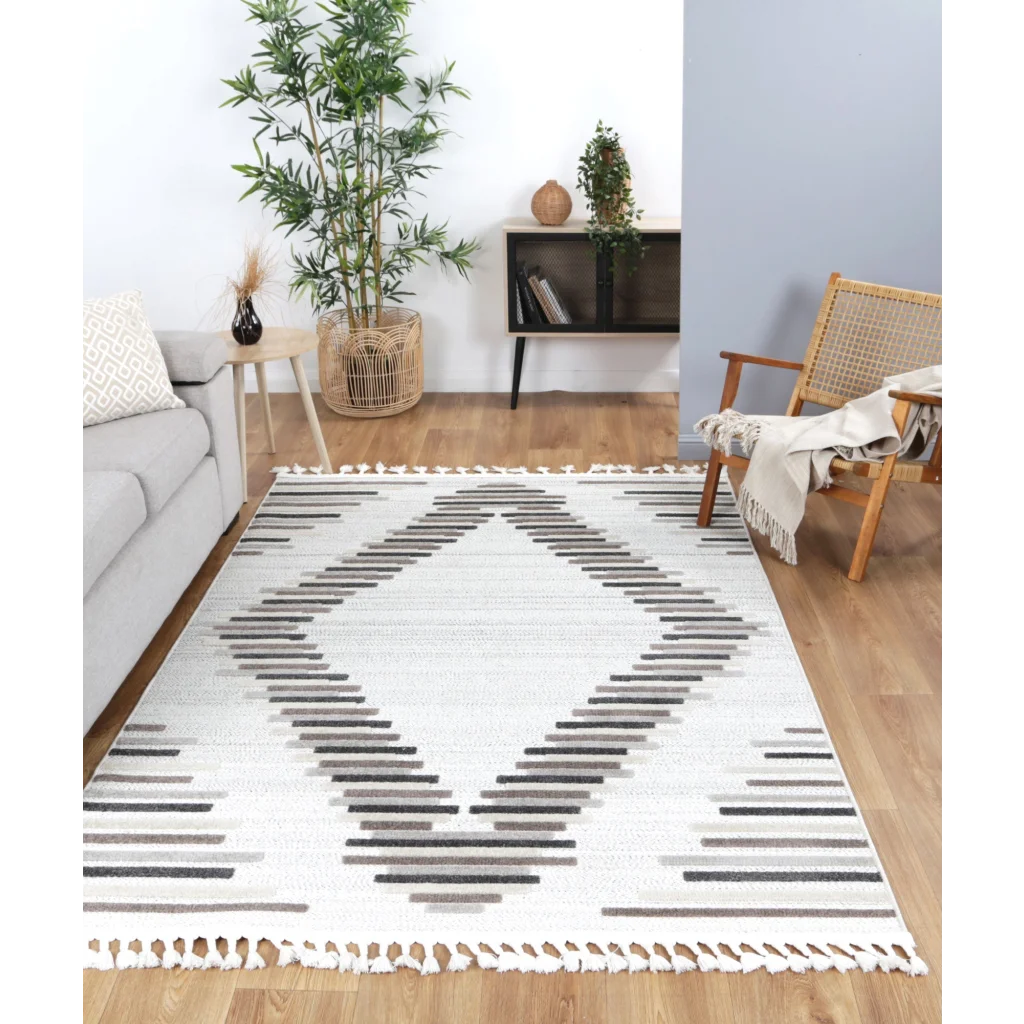 Ares 07 Cream/Beige Rug - 300x400 - Home & Garden