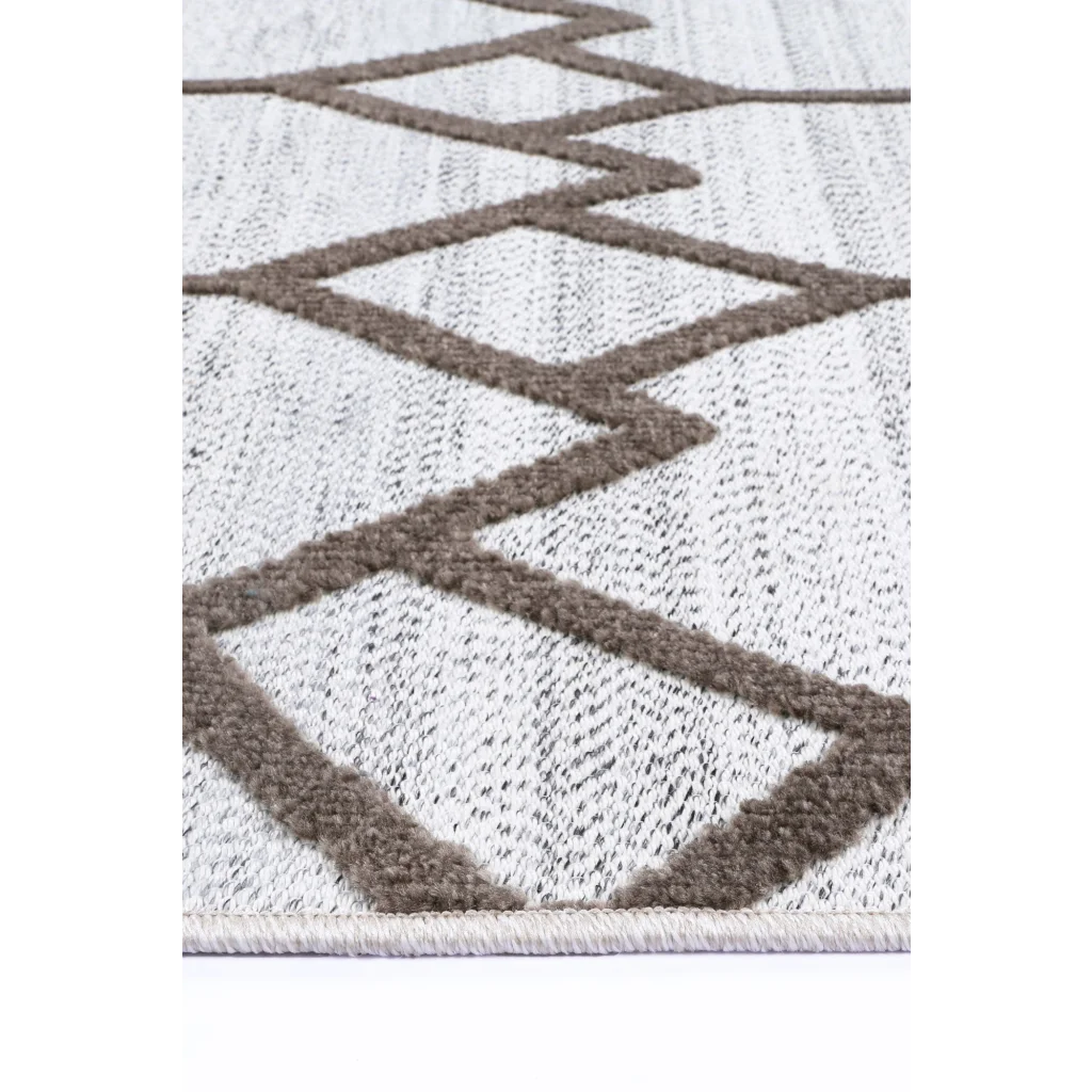 Ares Rug 03 Cream Beige 160x230 - Home & Garden