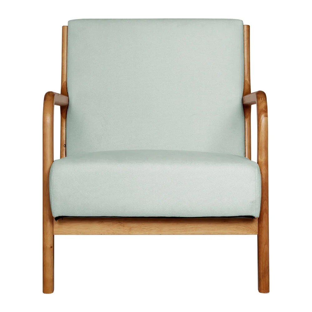 Armchair Fabric - Grey Olive