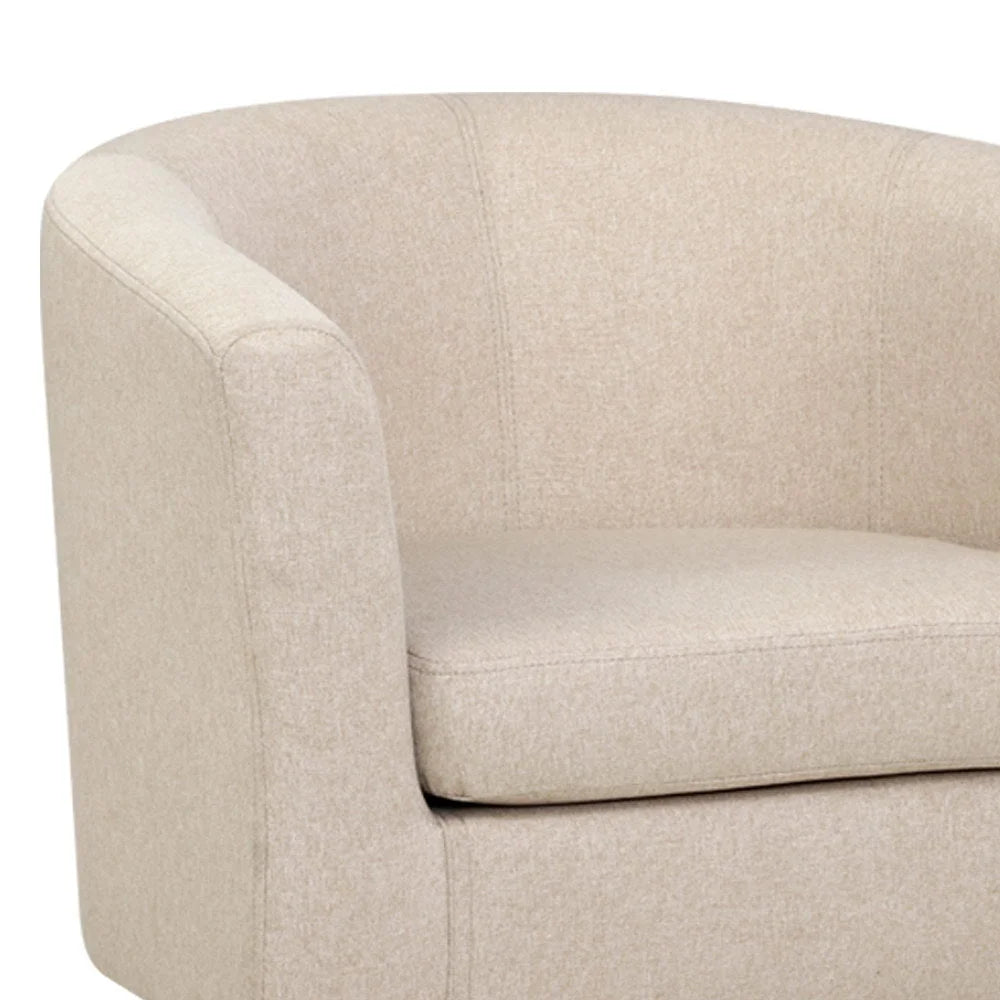 Armchair Lounge Chair Tub Accent Armchairs Fabric Sofa