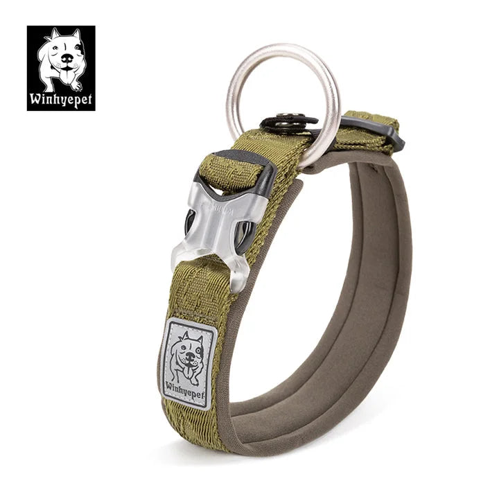 Army Green Collar - Whinhyepet (XS)