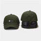 Army Green Stylish Aviator Goggle Baseball Cap - Unisex