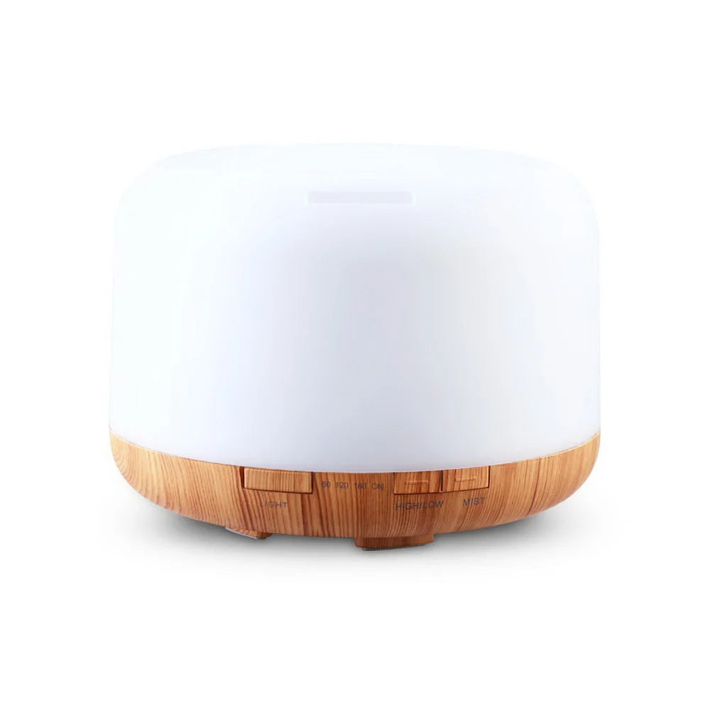 Aroma Diffuser 500 ml LED Night Light Humidifier Light Wood