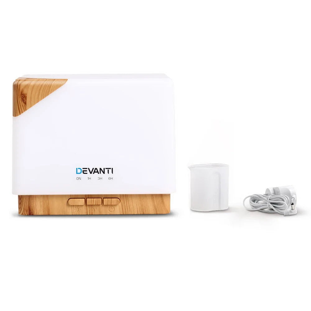 Aroma Diffuser 600 ml Air Humidifier & Night Light - Aroma