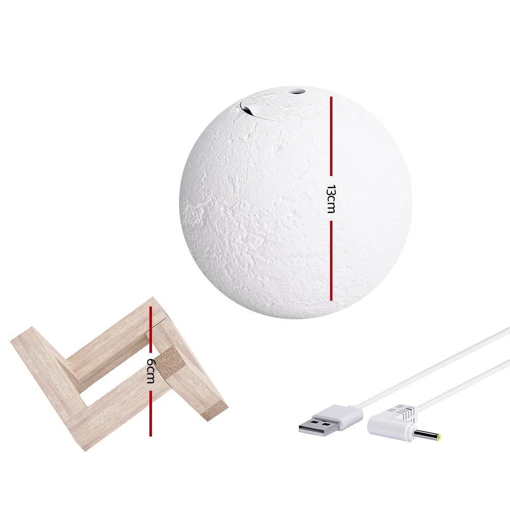 Aroma Diffuser LED Moon Lamp 880ml - Summer Sale