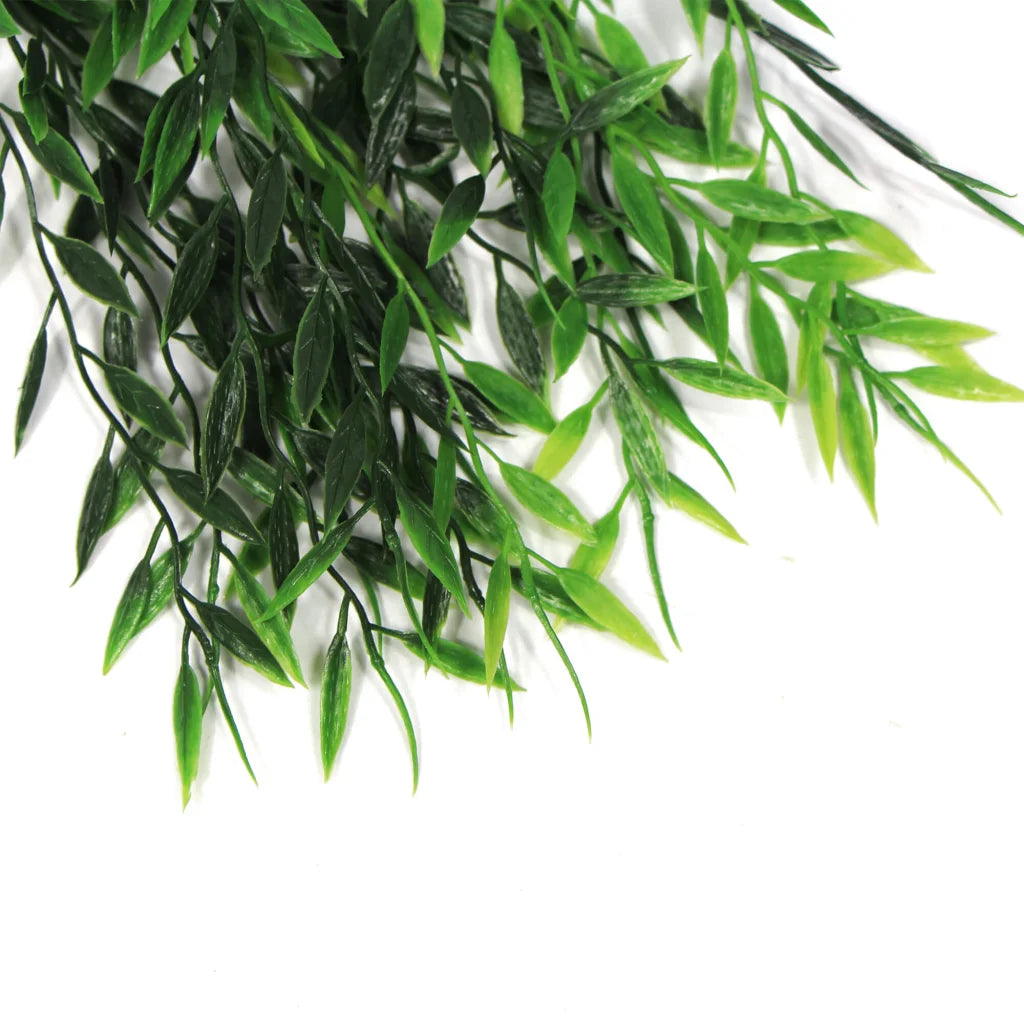 Artificial Bamboo Leaf Stem UV 30cm - Home & Garden >