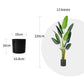 Artificial Birds of Paradise Tree 220cm Giant Green Fake Tropical Indoor Plant Home Office Decor