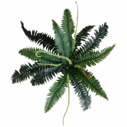 Artificial Dark Green Boston Fern - 60cm