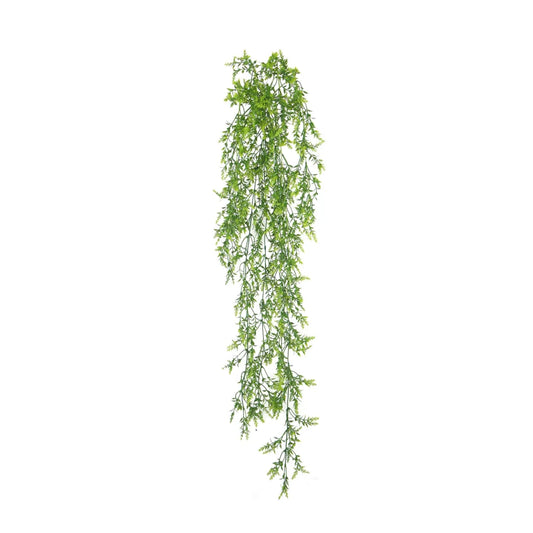 Artificial Dense Hanging Evergreen Plant - Two-Tone UV