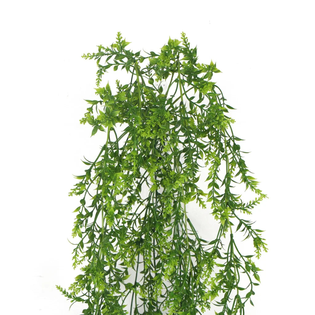 Artificial Dense Hanging Evergreen Plant - Two-Tone UV
