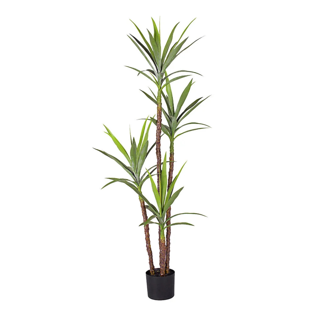Artificial Dracaena Yucca Tree 180cm Natural Green Fake Tropical Indoor Plant Home Office Decor