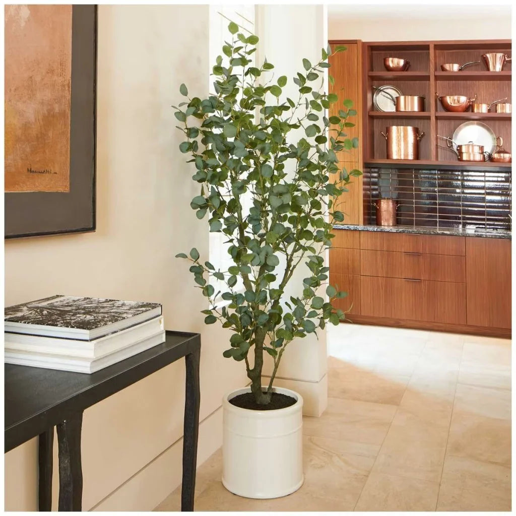 Artificial Eucalyptus Tree 1.9M - Home & Garden >