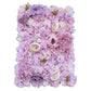 Artificial Flower Wall Backdrop Panel 40x60CM - Faux Pink