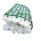 Artificial Flower Wall Backdrop Panel 40x60CM - Mixed White