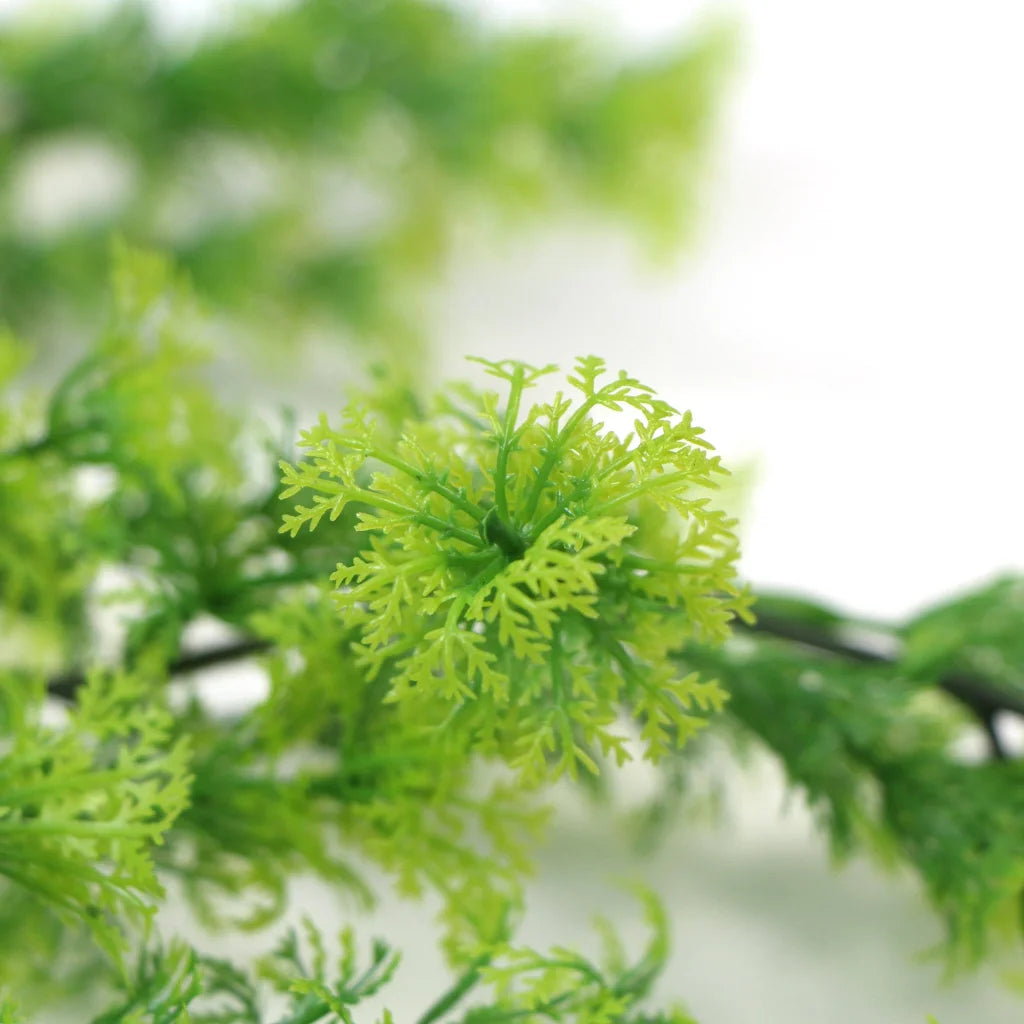 Artificial Hanging Bell Leaf Plant UV Resistant - 80CM Long