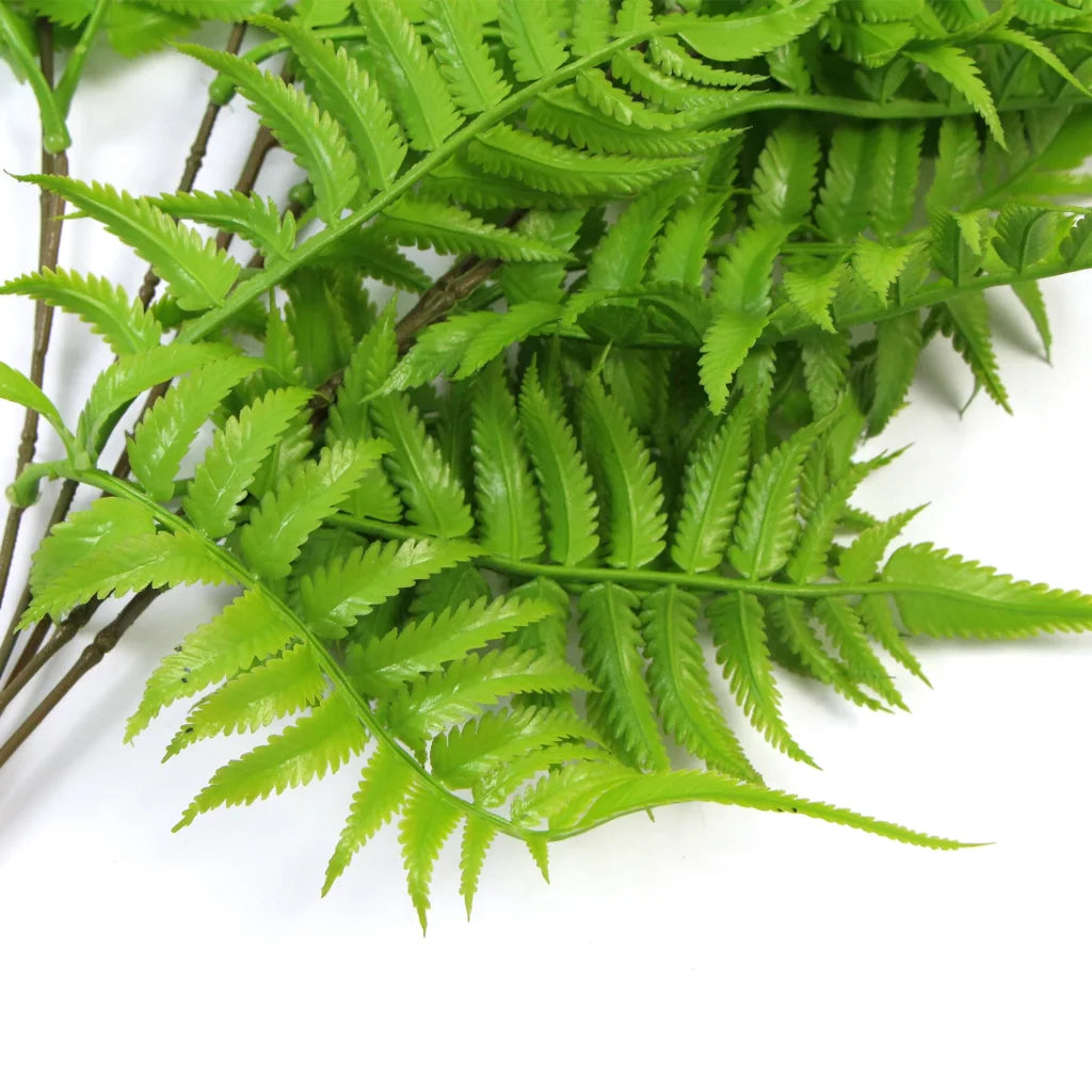 Artificial Hanging English Fern (Two-Tone) Foliage UV