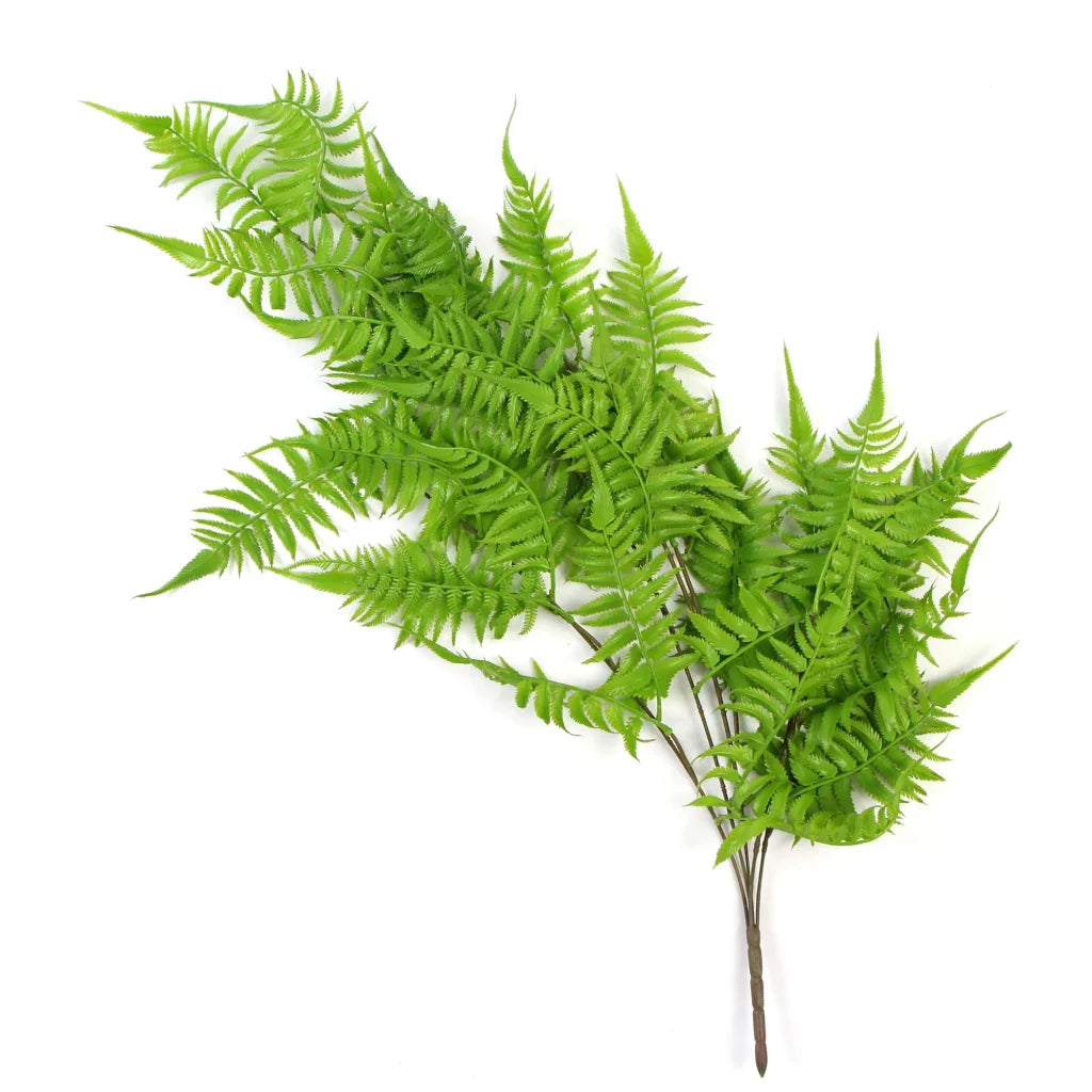 Artificial Hanging English Fern (Two-Tone) Foliage UV