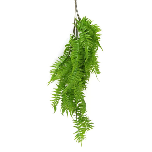 Artificial Hanging English Fern (Two-Tone) Foliage UV