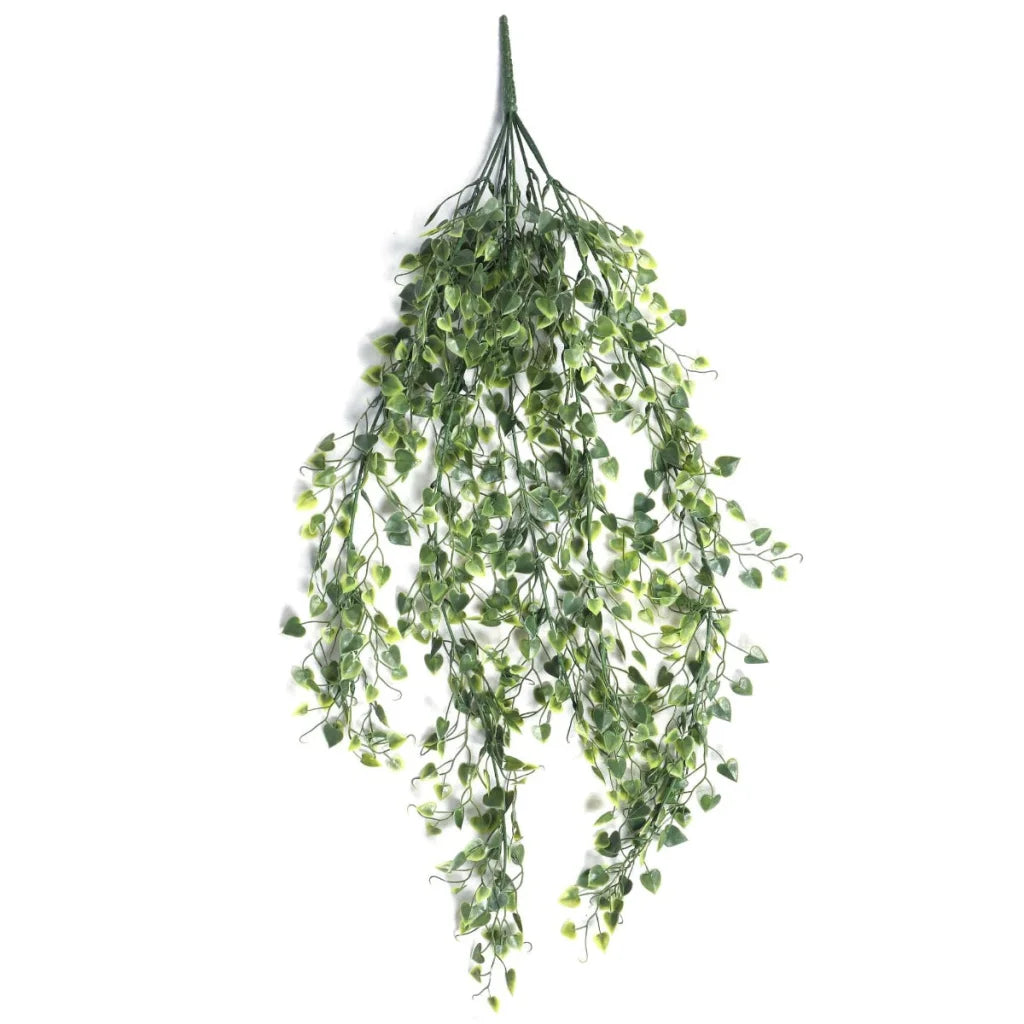 Artificial Hanging Plant (Heart Leaf) UV Resistant - 90cm