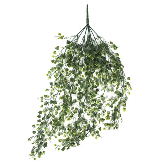 Artificial Hanging Plant (Heart Leaf) UV Resistant - 90cm