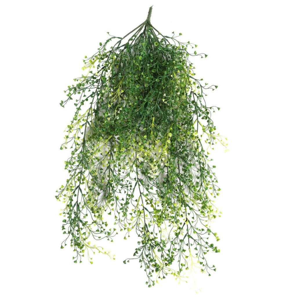 Artificial Hanging Plant (Mixed Green String of Pearls) UV