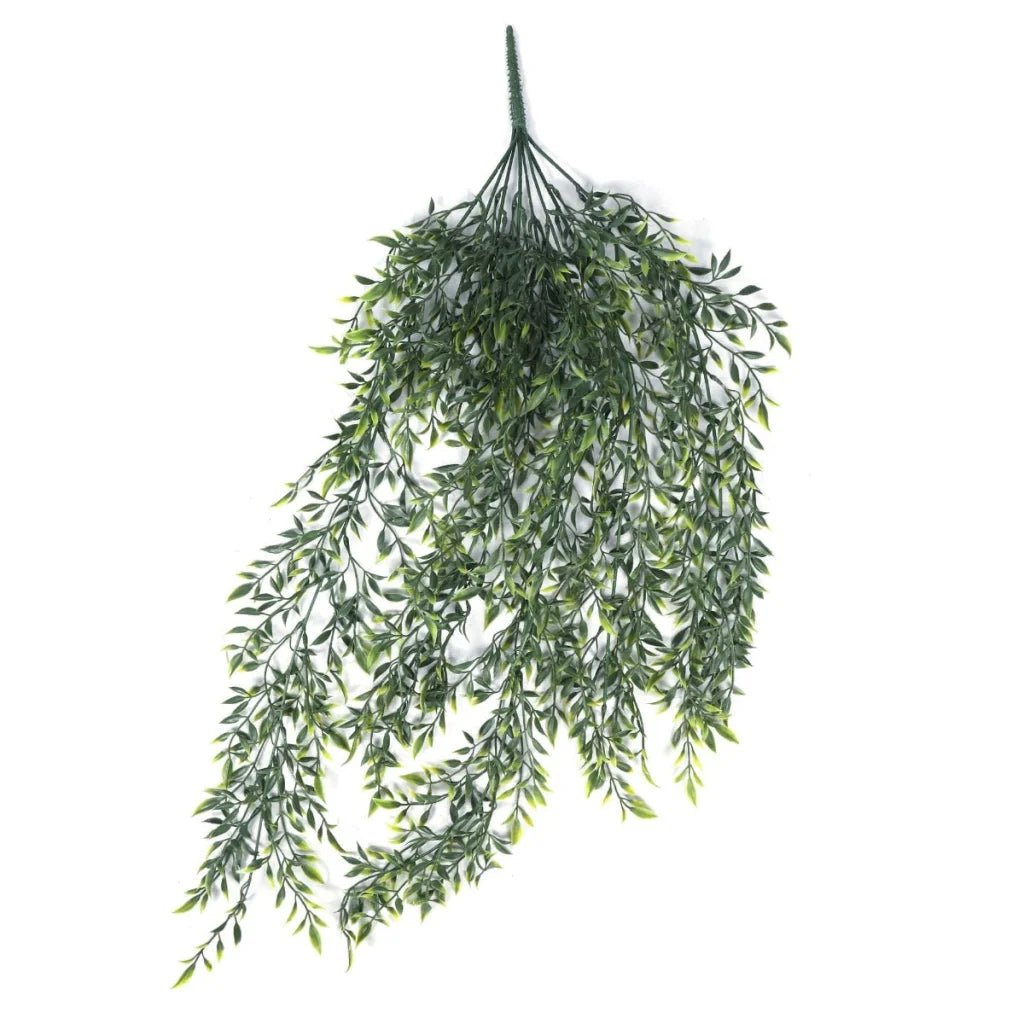 Artificial Hanging Ruscus Leaf Plant UV Resistant - 90cm