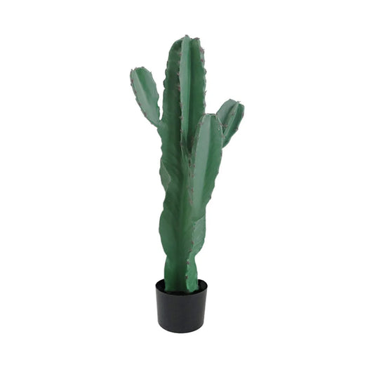 Artificial Indoor Cactus Tree Premium 70cm Green Fake Plant Simulation Decorative - 5 Heads