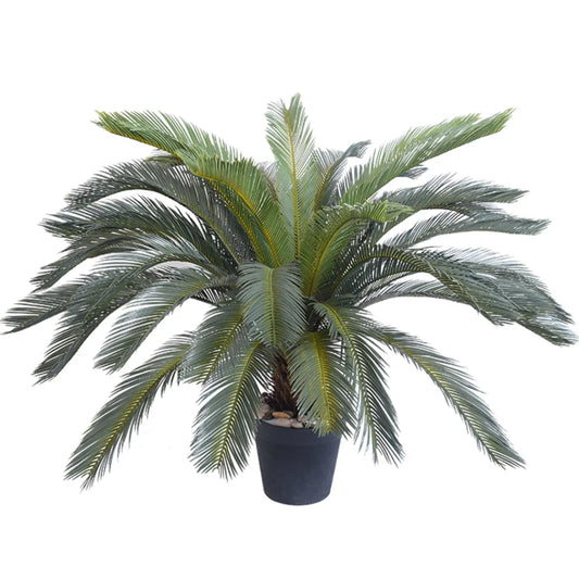 Artificial Indoor Cycas Revoluta Sago Palm Tree Premium 155cm Fake Decoration with Pot
