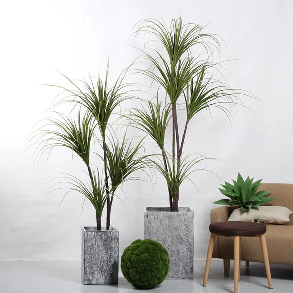 Artificial Indoor Dragon Blood Tree Set Premium 4X 150cm Green Fake Plant Simulation Decorative