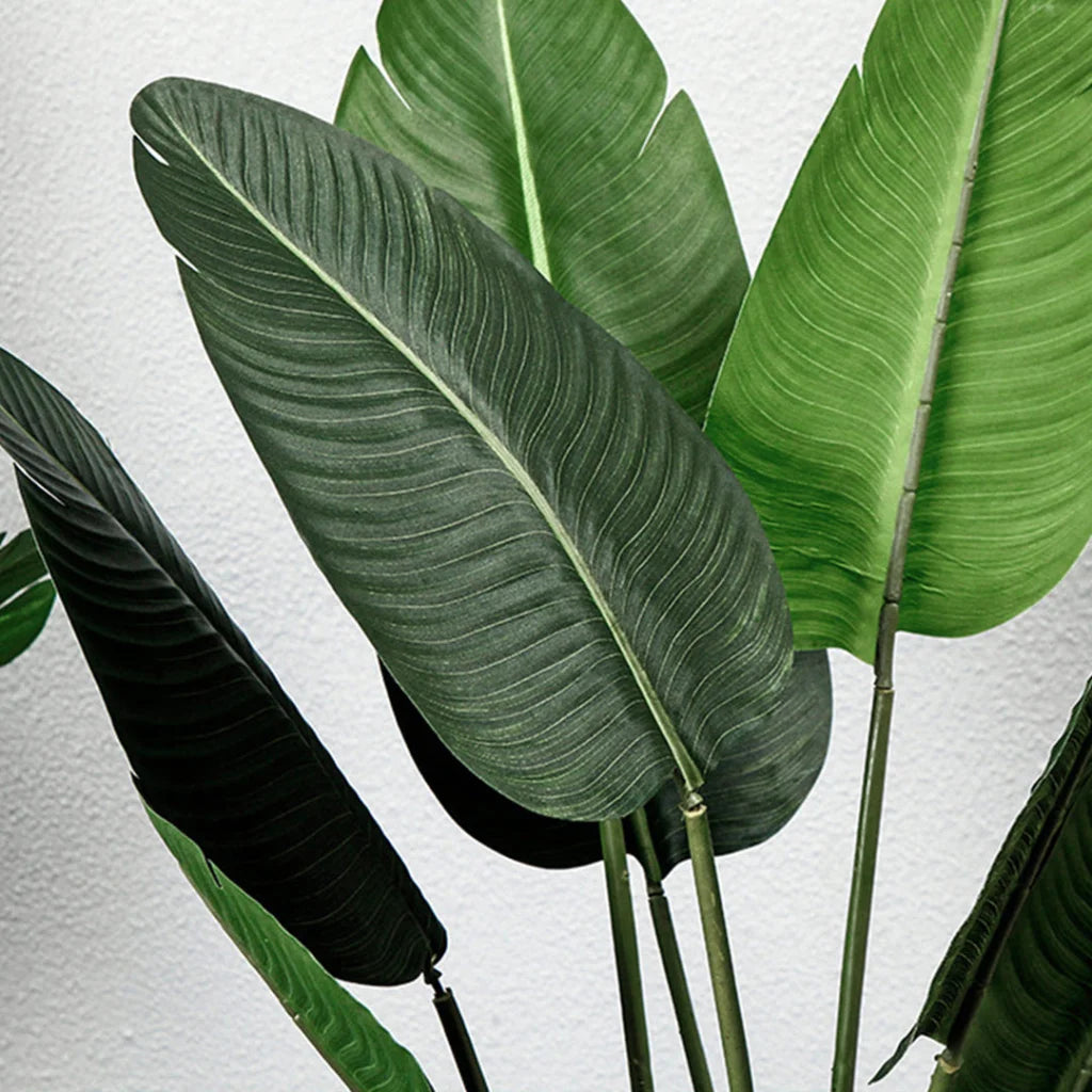 Artificial Indoor Nordic Wind Traveler Banana Plant Set Premium 4X 180cm Green Fake Decorative Tree