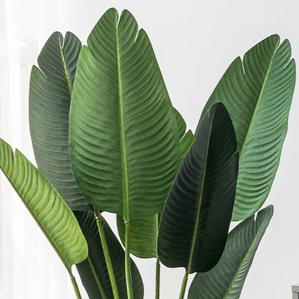 Artificial Indoor Nordic Wind Traveler Banana Plant Set Premium 4X 180cm Green Fake Decorative Tree