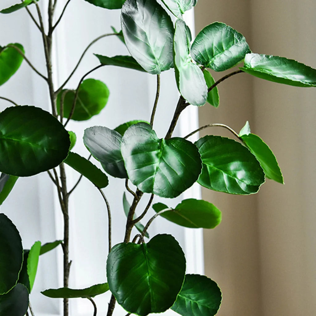 Artificial Indoor Pocket Money Tree Set Premium 2X 95cm Green Fake Simulation Decorative