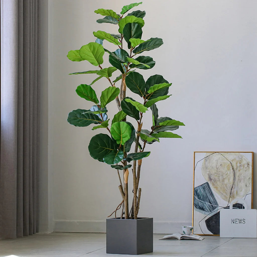 Artificial Indoor Pocket Money Tree Set Premium 4X 95cm Green Fake Plant Simulation Decorative