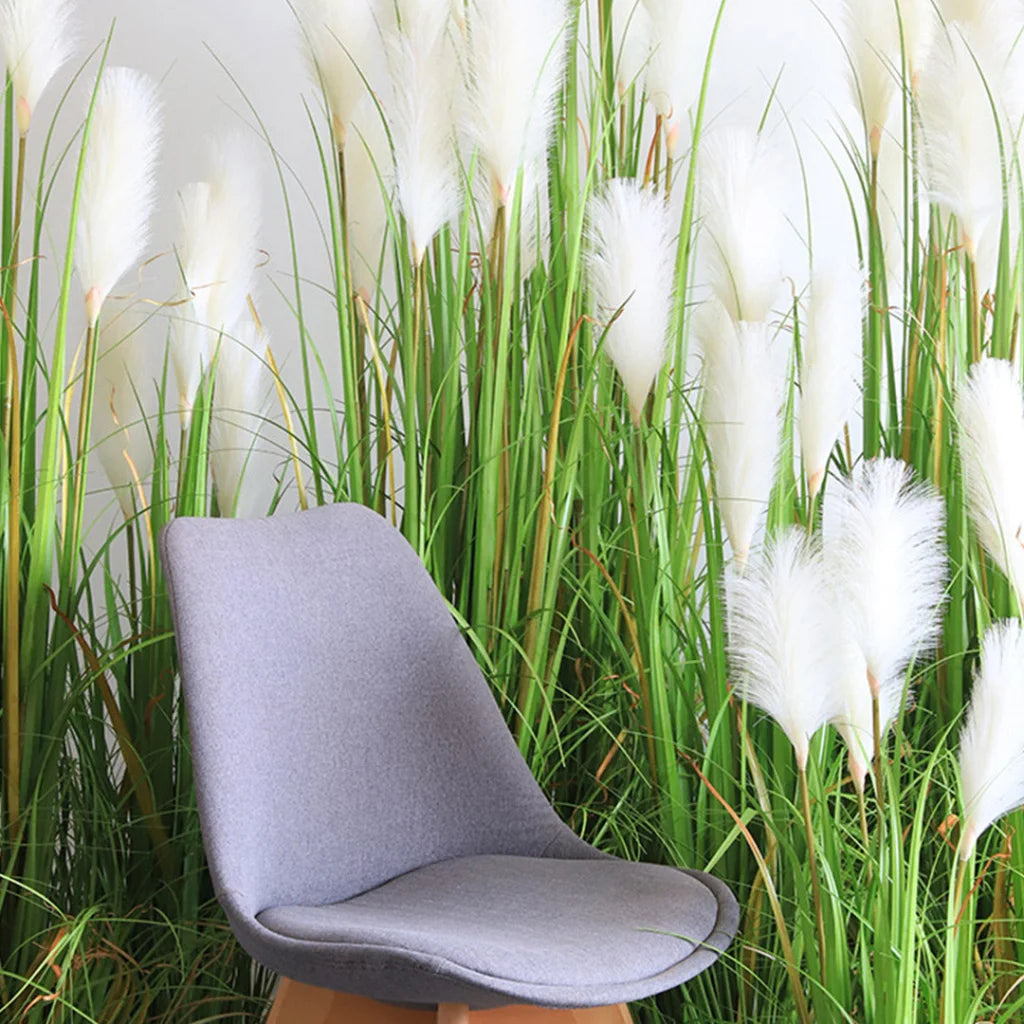 Artificial Indoor Potted Reed Grass Tree Set Premium 4X 150cm Green Fake Plant Simulation Decorative