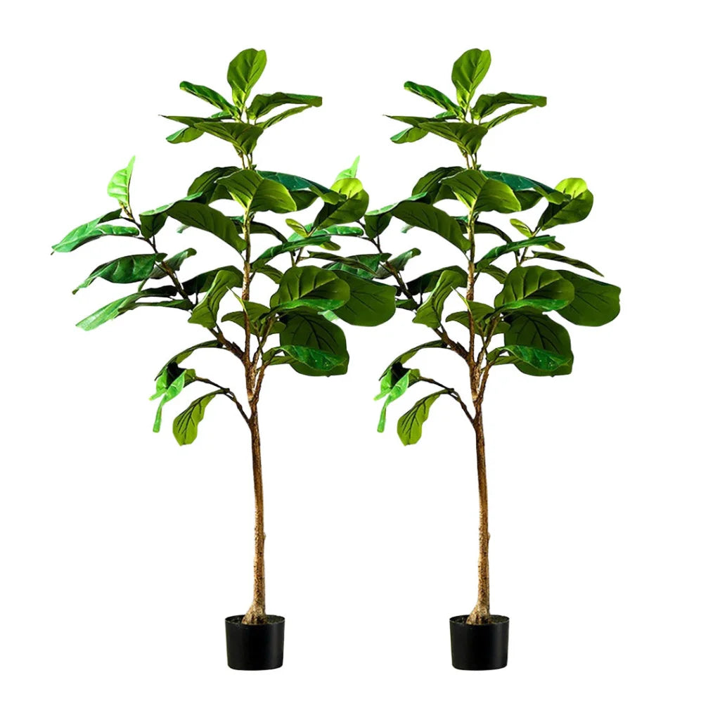 Artificial Indoor Qin Yerong Tree Set Premium 2X 155cm Green Fake Plant Simulation Decorative
