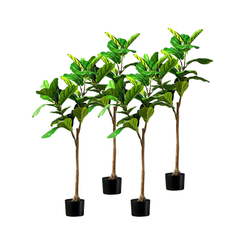 Artificial Indoor Qin Yerong Tree Set Premium 4X 120cm Green Fake Plant Simulation Decorative