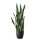 Artificial Indoor Snake Sansevieria Plant Premium 95cm Fake Decoration Tree with Flower Pot